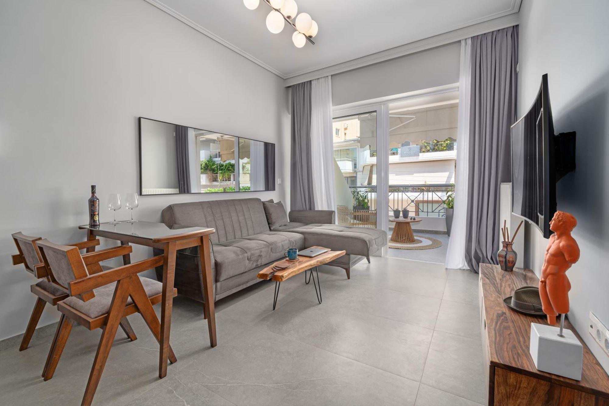 Luxurious Coastal Retreat In Central Glyfada Atene Esterno foto